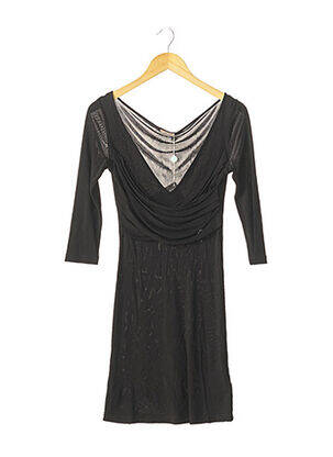 Rochie scurtă mâneci lungi mâneci lungi negru GALLIANO femeie