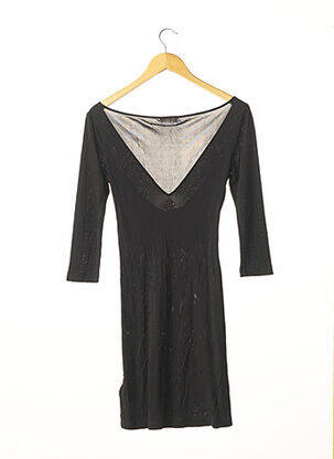 Rochie scurtă mâneci lungi mâneci lungi negru GALLIANO femeie