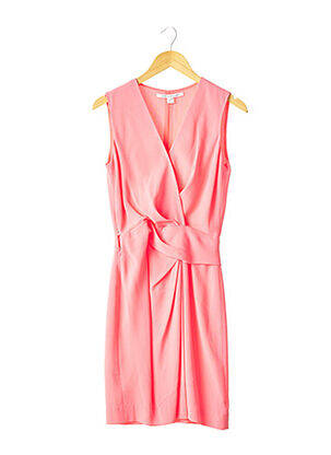 Rochie midi roz DIANE VON FURSTENBERG femeie