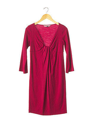 Rochie midi mâneci 3/4 mâneci 3/4 roșu DIANE VON FURSTENBERG femeie
