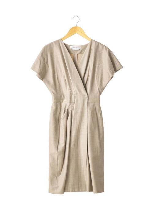 Rochie midi bej MAXMARA femeie