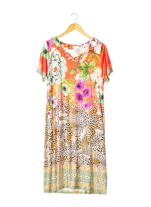 Rochie midi portocaliu DIANE VON FURSTENBERG femeie