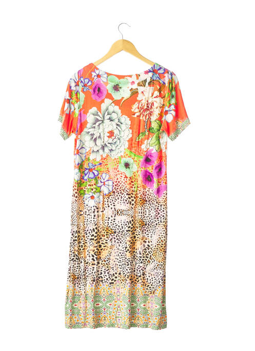 Rochie midi portocaliu DIANE VON FURSTENBERG femeie