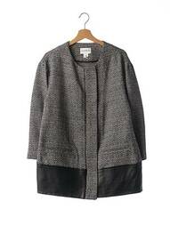 Palton lung mâneci lungi fără glugă albastru CLUB MONACO femme