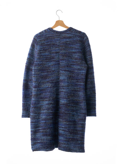 Palton lung albastru LIL PARIS femeie