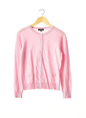 Vestă cu mâneci lungi roz OLIVER GRANT femeie