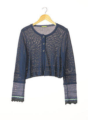 Vestă cu mâneci lungi albastru CATHERINE ANDRE femeie