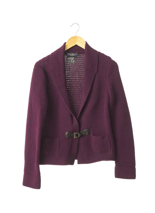 Vestă cu mâneci lungi violet SALVATORE FERRAGAMO femeie