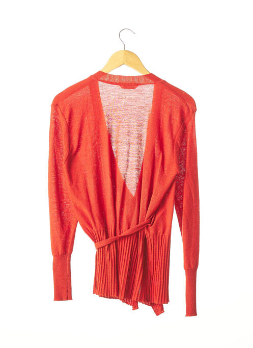 Vestă cu mâneci lungi roșu TEHEN femeie