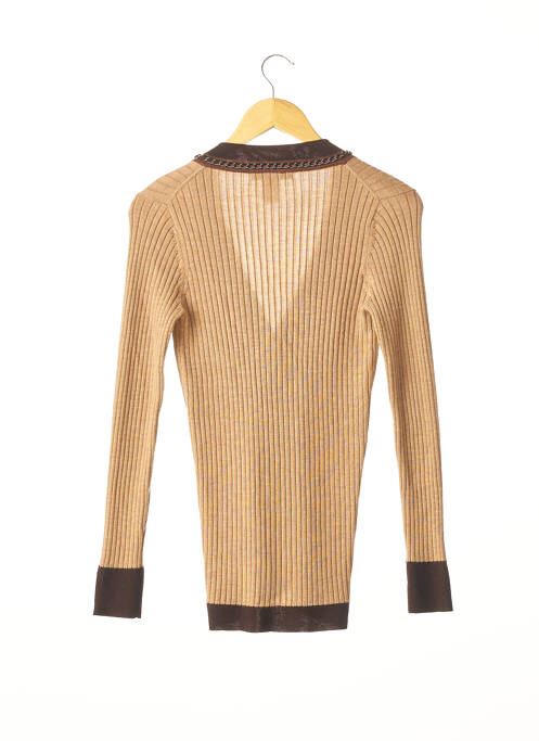 Vestă cu mâneci lungi bej NANETTE LEPORE femeie