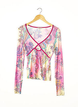 Tricou mâneci lungi mâneci lungi roz ETRO  femeie