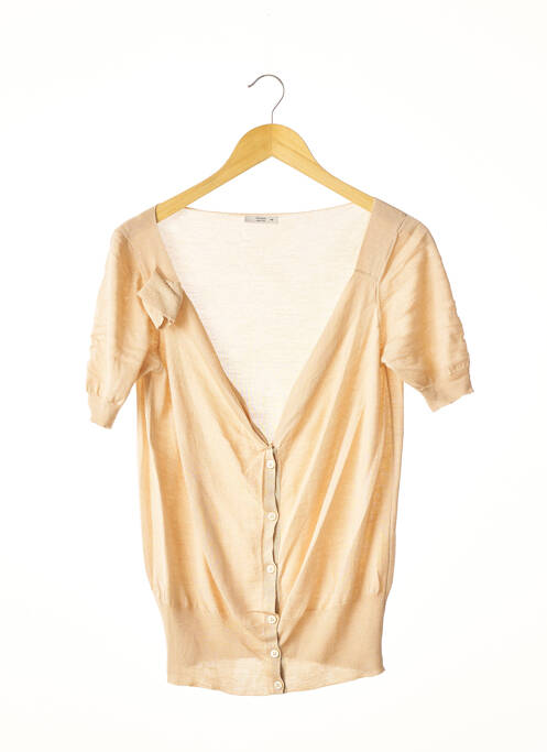 Vestă cu mâneci scurte bej PRADA femeie