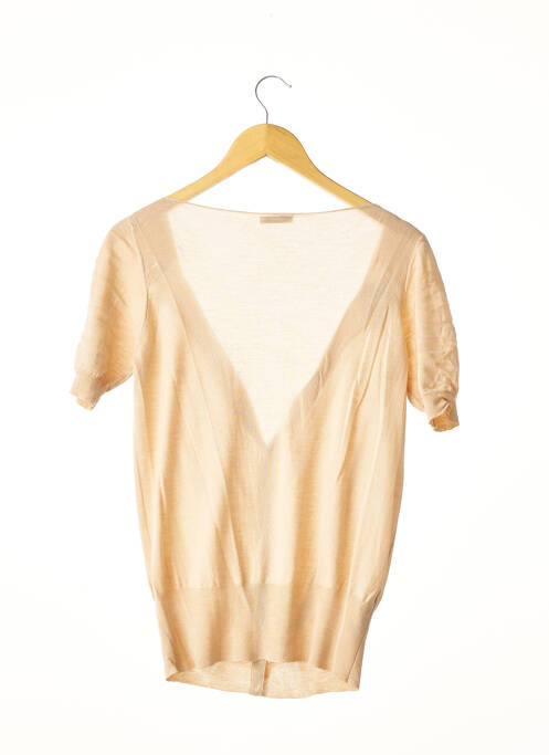 Vestă cu mâneci scurte bej PRADA femeie