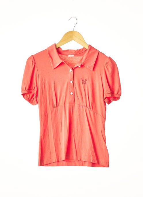 Polo portocaliu MARIE.VALOIS femeie