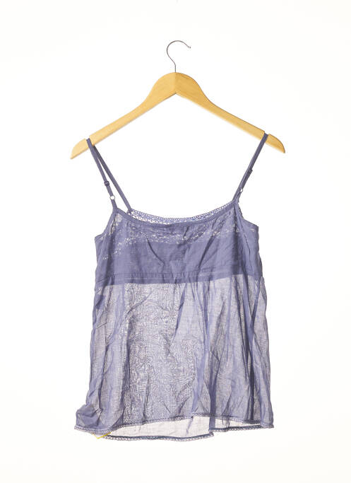 Top albastru MAJE femeie