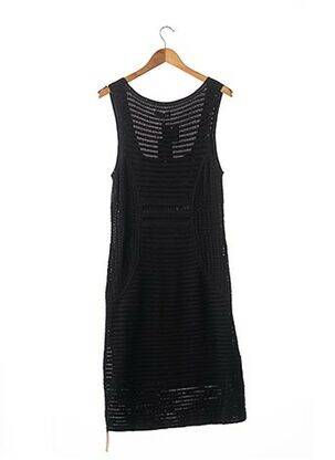 Rochie pulover croială dreaptă fără mâneci negru CATHERINE MALANDRINO femeie