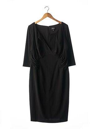 Rochie scurtă mâneci 3/4 mâneci 3/4 negru ADRIANNA PAPELL femeie