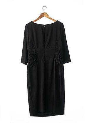 Rochie scurtă mâneci 3/4 mâneci 3/4 negru ADRIANNA PAPELL femeie