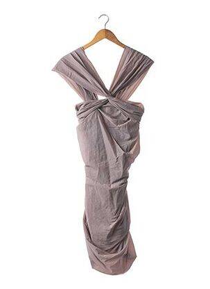 Rochie midi gri LA PETITE S... femeie