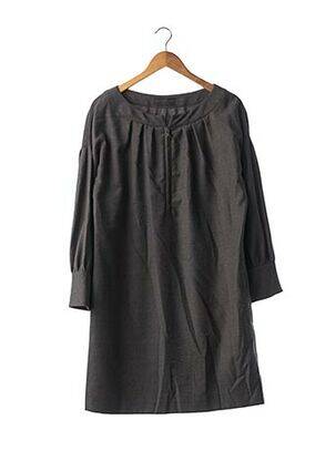 Rochie midi mâneci lungi mâneci lungi gri DEREK LAM femeie