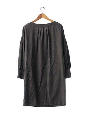 Rochie midi mâneci lungi mâneci lungi gri DEREK LAM femeie