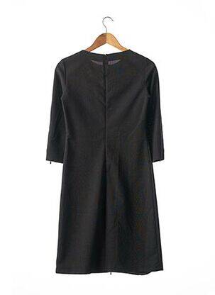 Rochie midi mâneci 3/4 mâneci 3/4 gri COMPTOIR DES COTONNIERS femeie