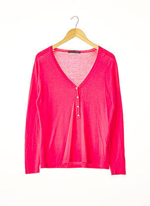 Pulover roz LES COPAINS femeie