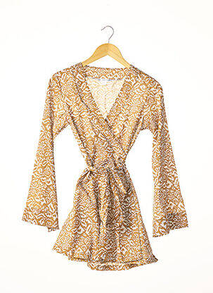 Tunică mâneci lungi maro DIANE VON FURSTENBERG femeie