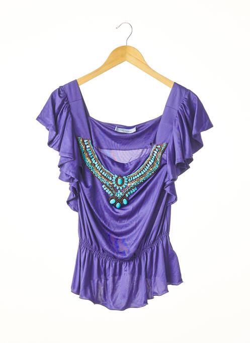 Top violet BLUMARINE femeie