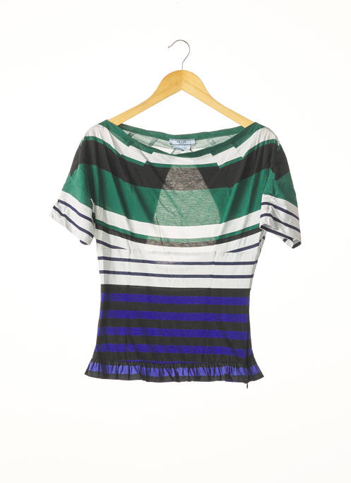 Top verde PRADA femeie