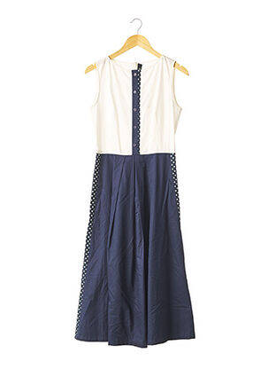 Rochie midi albastru POUSTOVIT femeie