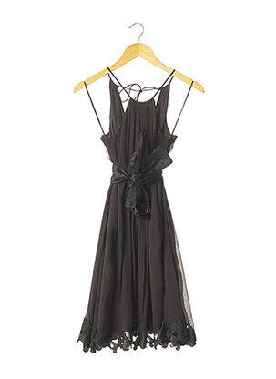 Rochie midi negru CATHERINE MALANDRINO femeie