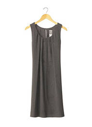 Rochie de maternitate guler rotund gri EN ATTENDANT BEBE femme