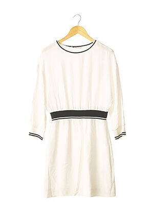 Rochie midi alb SANDRO femeie