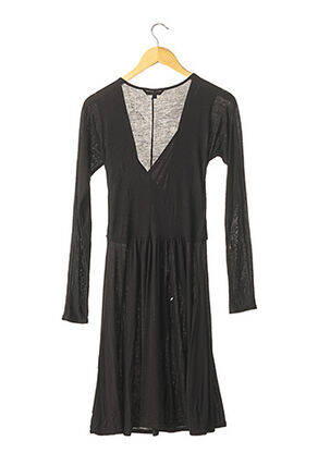 Rochie midi mâneci lungi mâneci lungi negru TARA JARMON femeie