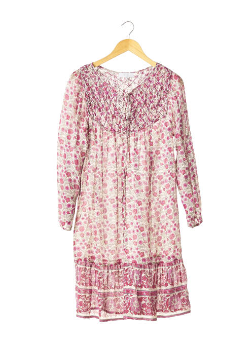 Rochie midi roz LYNN ADLER femeie