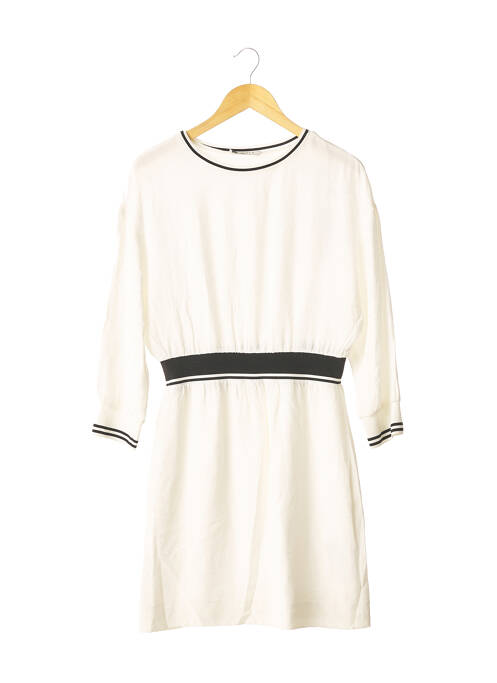 Rochie midi alb SANDRO femeie