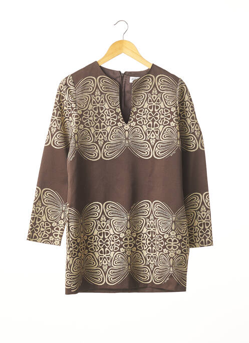 Tunică mâneci lungi maro PAUL & JOE femeie