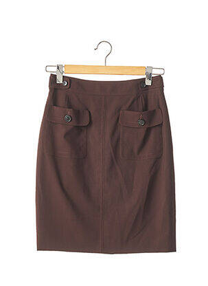 Fustă midi maro BARBARA BUI femeie