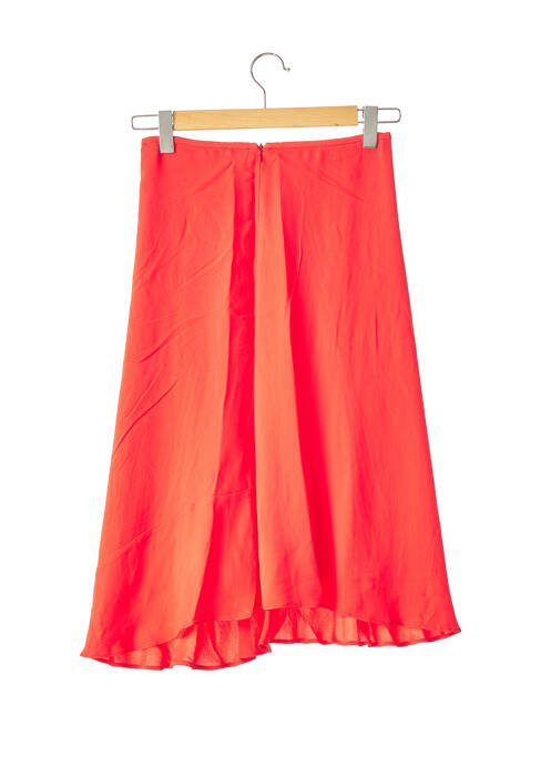 Fustă midi portocaliu JEROME L'HUILLIER femeie