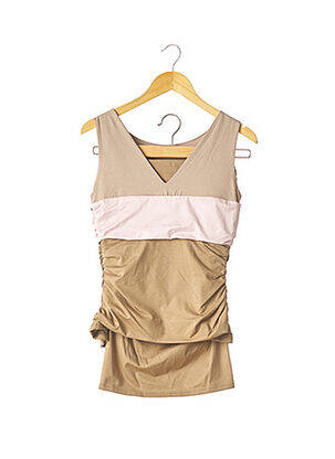 Set fustă bej PAULE KA femeie