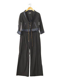 Set pantaloni mâneci lungi negru PAULE KA femme