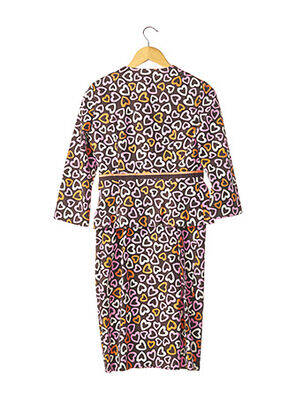 Set rochie tip jachetă lejeră roz PAULE KA femeie