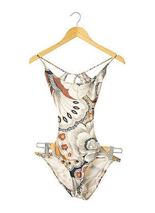 Costum de baie dintr-o singură piesă imprimeu fantezie gri DOLCE & GABBANA femeie