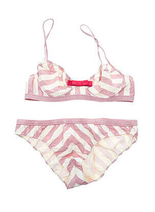 Costum de baie din două piese roz LOUIS VUITTON femeie