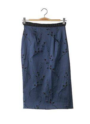 Fustă midi elasticitate albastru ALESSANDRO DELL'ACQUA femeie
