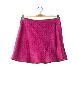 Fustă scurtă roz RITMO DI PERLA femeie