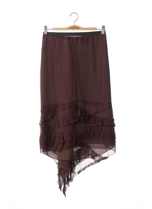 Fustă midi roșu NATHALIE GARCON femeie