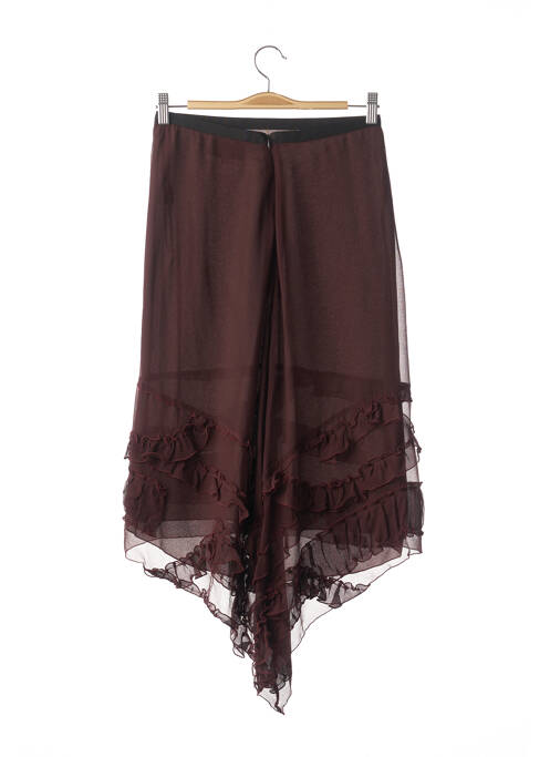 Fustă midi roșu NATHALIE GARCON femeie