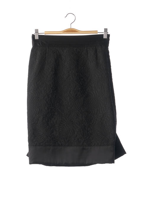 Fustă midi negru PAULE KA femeie